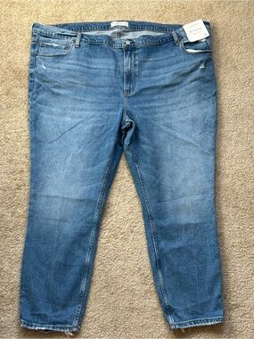 Abercrombie & Fitch The Skinny High Rise Jeans Women’s Size 37/24R Light Wash